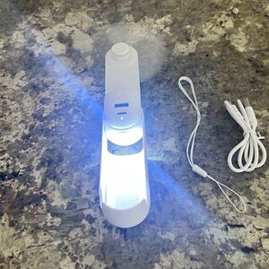 Ocala Portable Charger with USB Cable, Fan and Flashlight 🔦- Brand New!